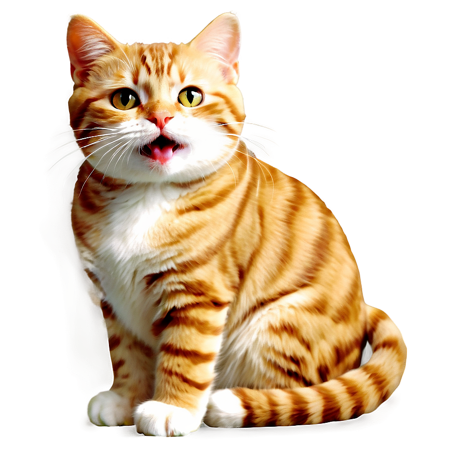 Happy Cat Clipart Png Xtm