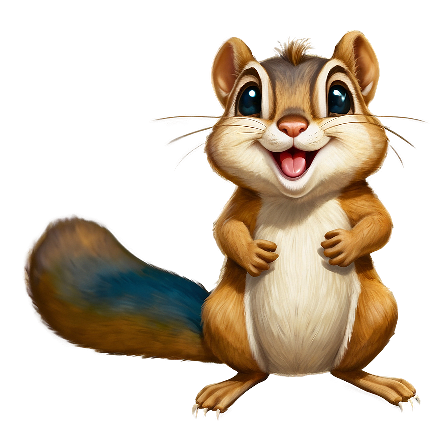 Happy Chipmunk Drawing Png 60