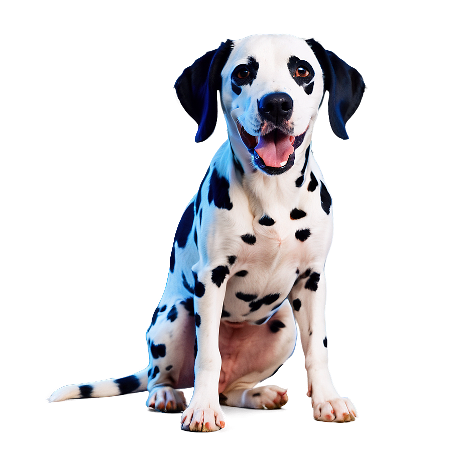 Happy Dalmatian Tail Wagging Png 06232024