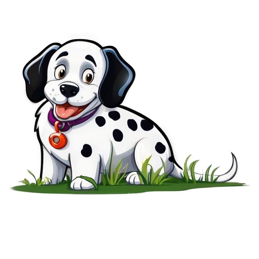 Happy Dalmatian Tail Wagging Png 35