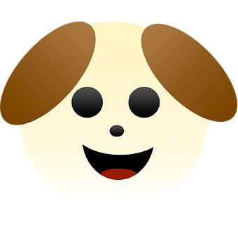 Happy Dog Face Emoji