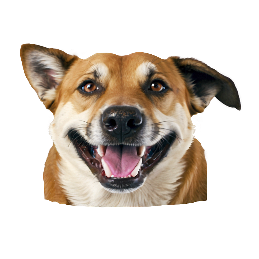 Happy Dog Head Png Dkm