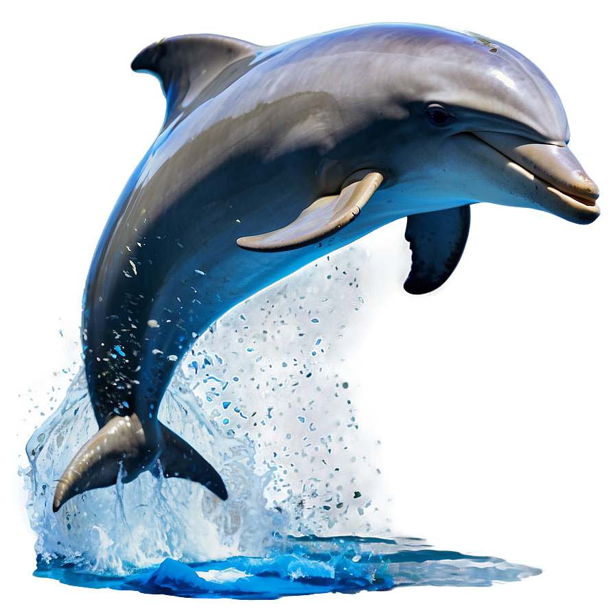 Happy Dolphin Jumping Png Nby78