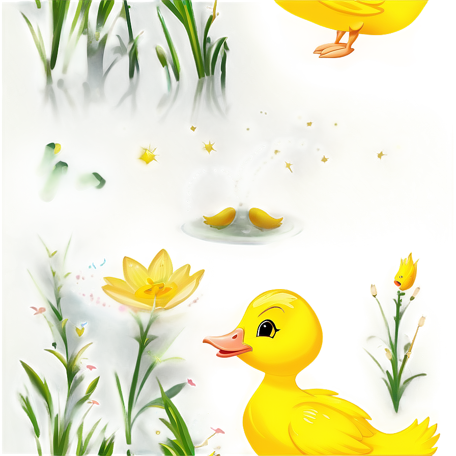 Happy Duckling Png 11