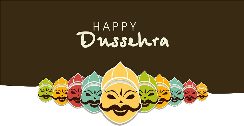 Happy Dussehra Greeting Card