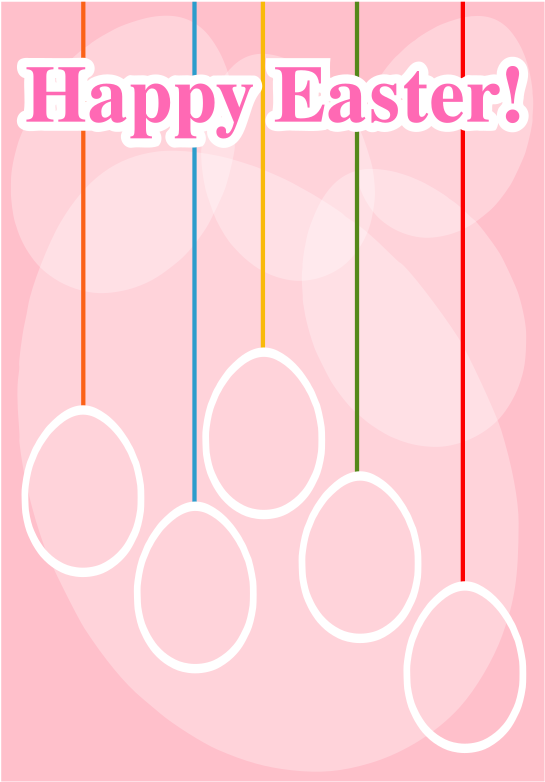 Happy Easter Greeting Card