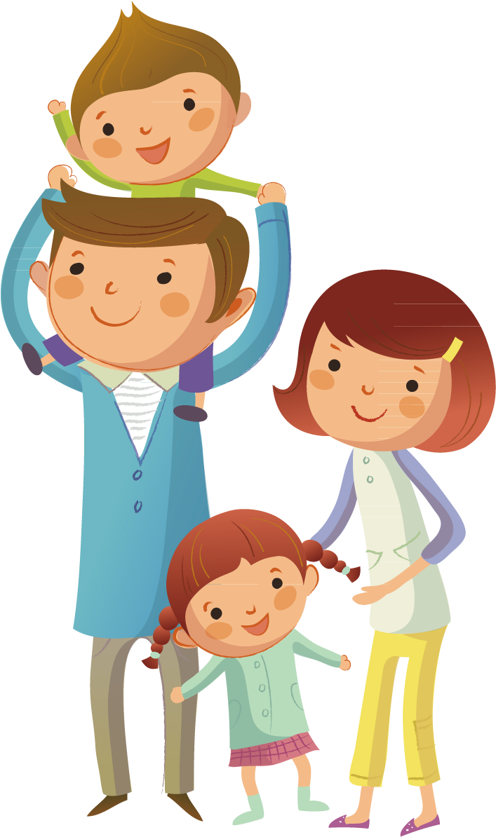 Happy Family Illustration