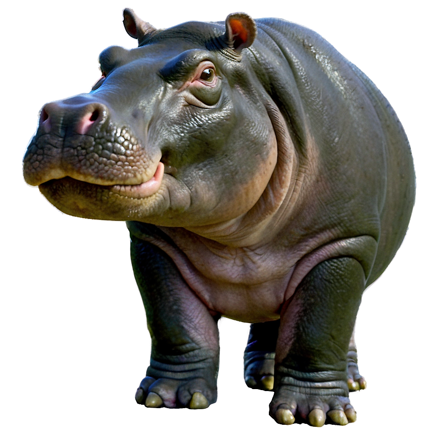 Happy Hippo Png Viu