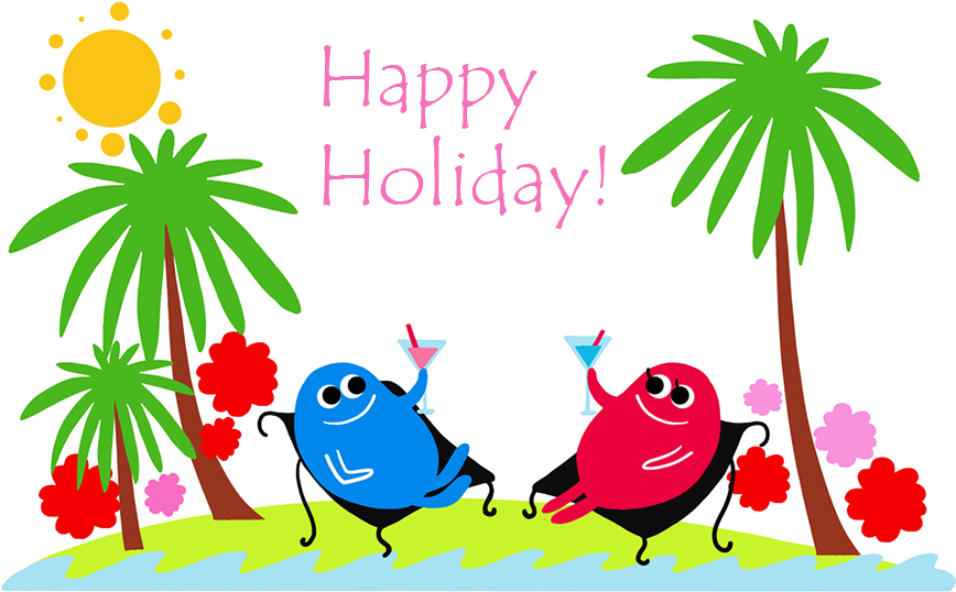 Happy Holiday Beach Celebration