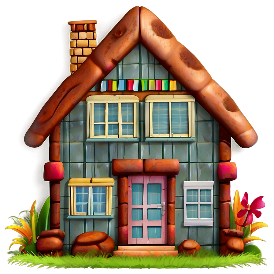 Happy House Emoji Png Aff