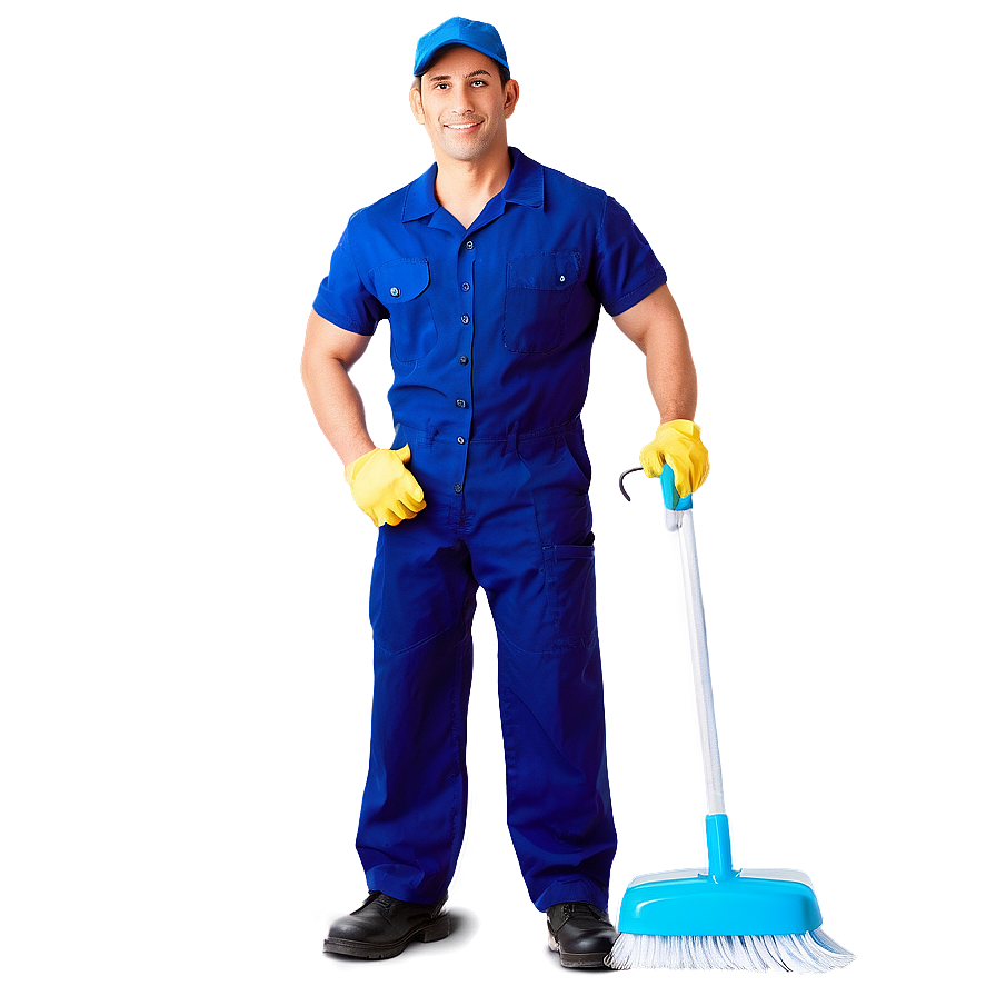 Happy Janitor Png Ffd