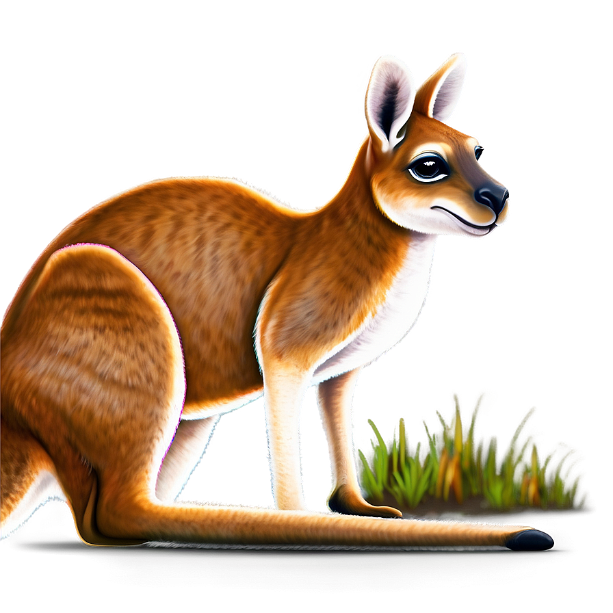 Happy Kangaroo Png Ndb