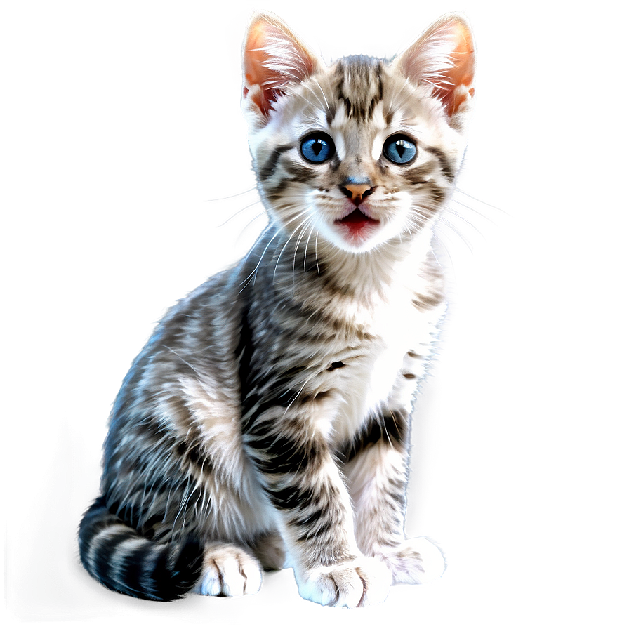 Happy Kitten Graphic Png Evi