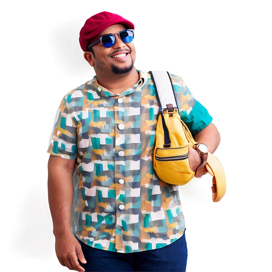 Happy Man In Casuals Png 81