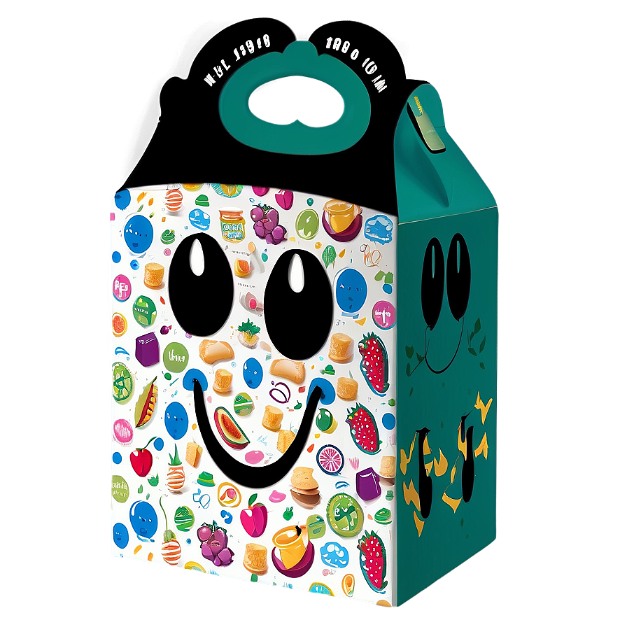 Happy Meal Box For Vegetarians Png 06212024