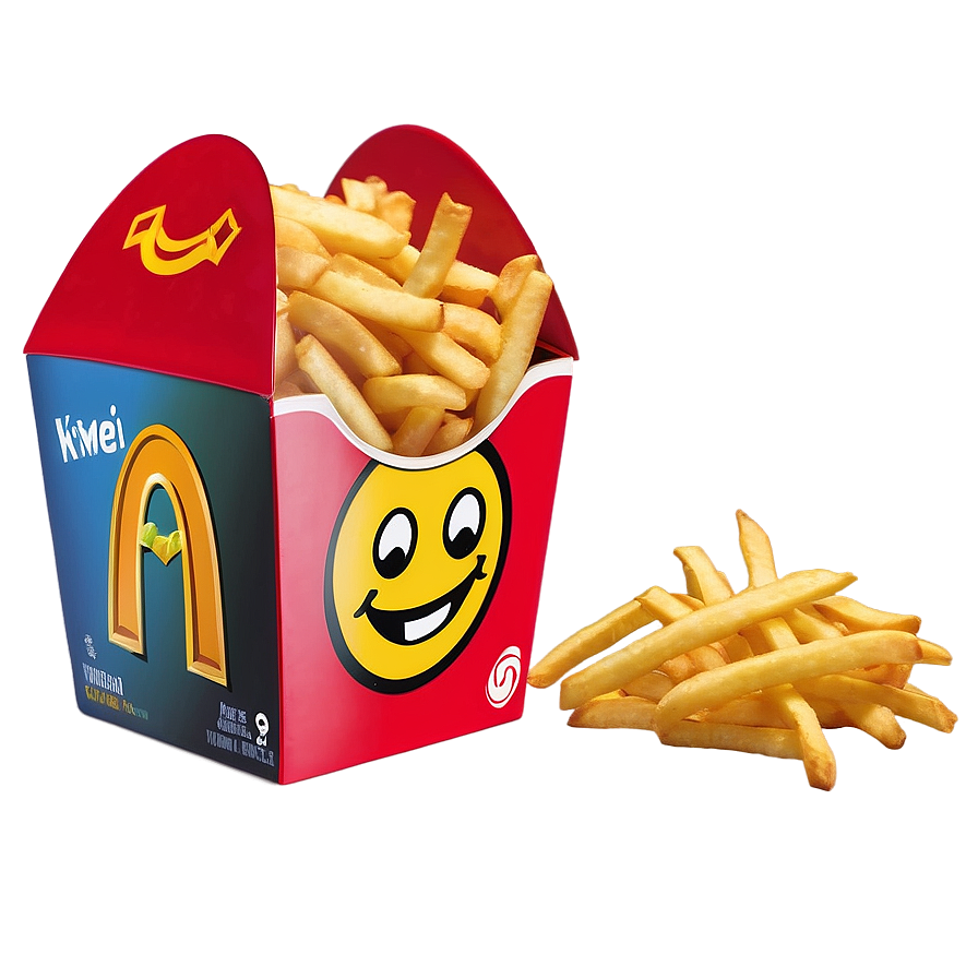 Happy Meal Box With Fries Png 06212024