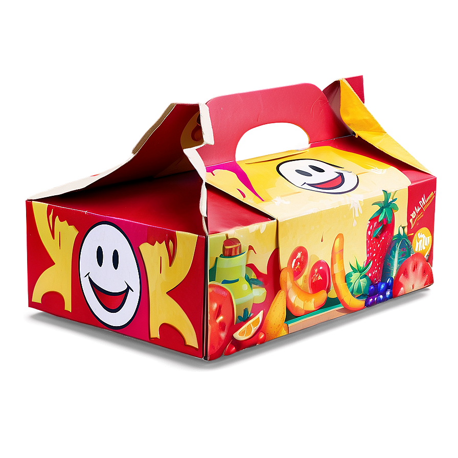 Happy Meal Box With Wraps Png 06212024