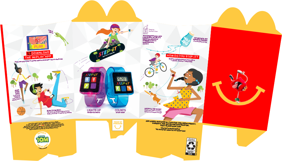 Happy Meal Step It Activity Tracker Promotion