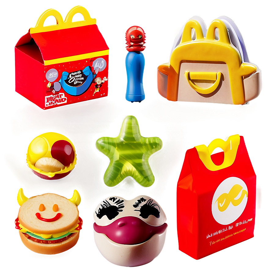 Happy Meal With Toys Png Ccy