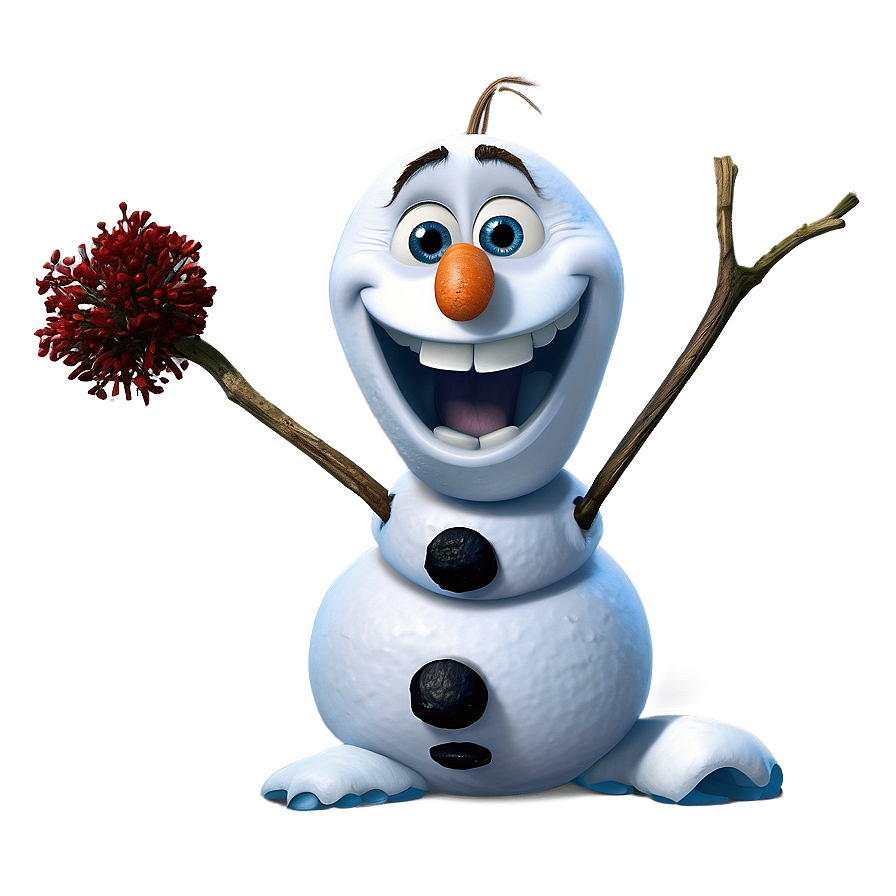 Happy Olaf Cartoon Png Wor81