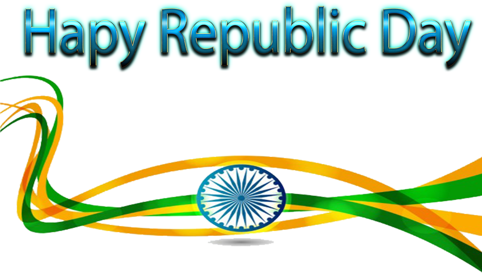 Happy Republic Day Celebration Artwork