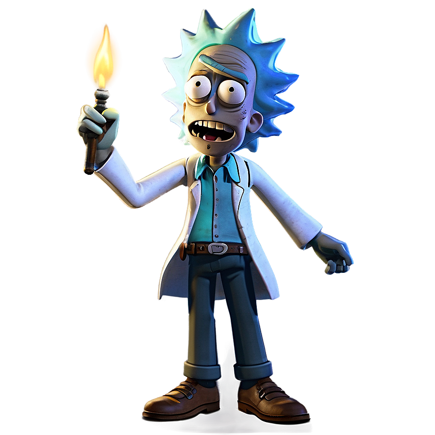 Happy Rick Character Png Xni