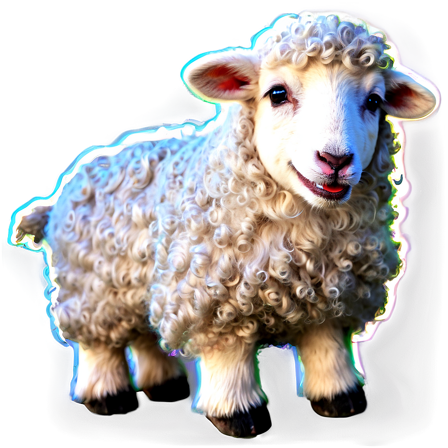 Happy Sheep Png Chn96