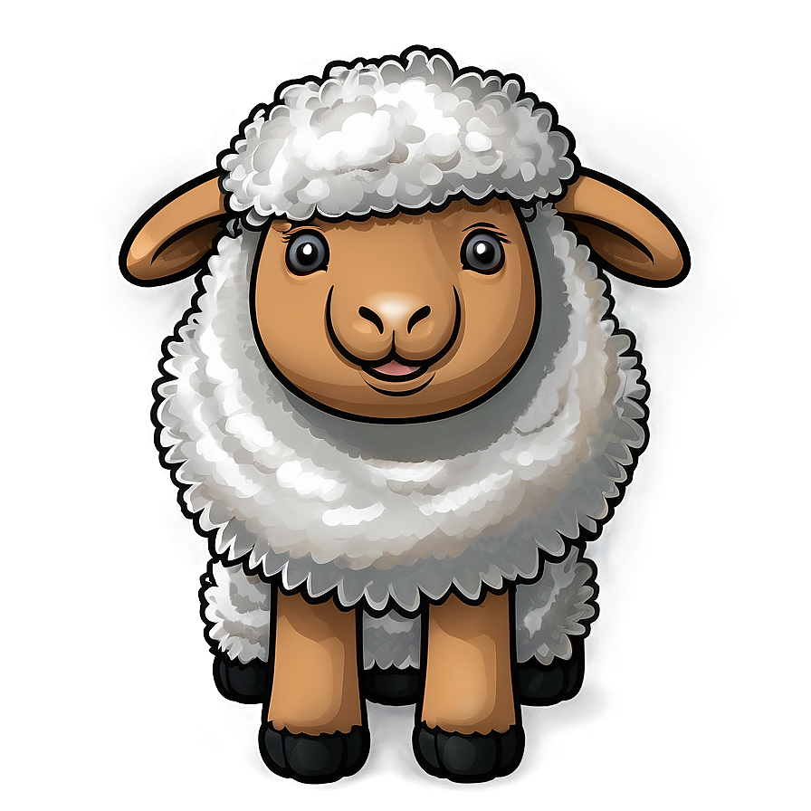 Happy Sheep Png Mrg