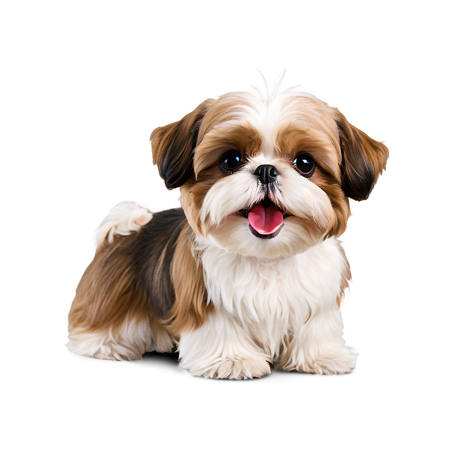 Happy Shih Tzu Smiling Png 67