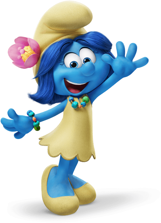 Happy Smurfette Greeting