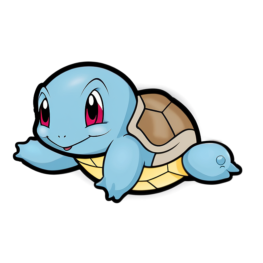 Happy Squirtle Emoji Png 23