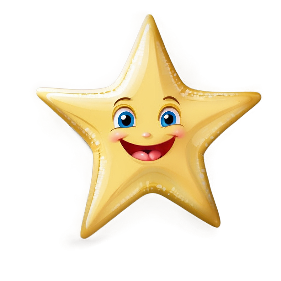 Happy Star Illustration Png Hyu51