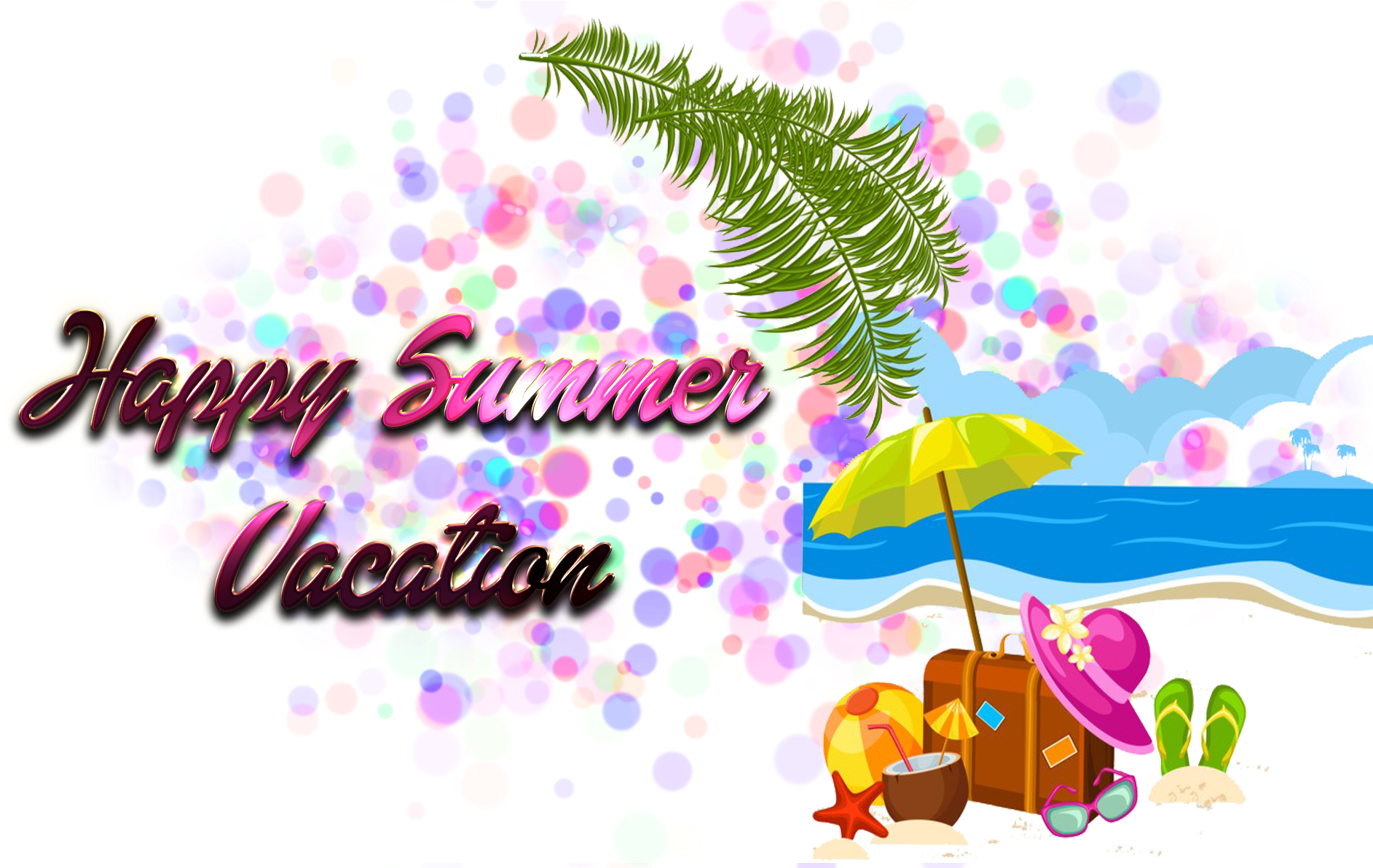 Happy Summer Vacation Greeting