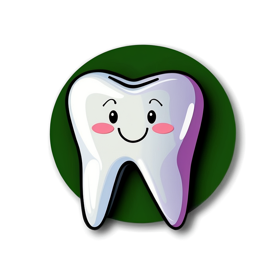 Happy Tooth Clipart Png Qal95