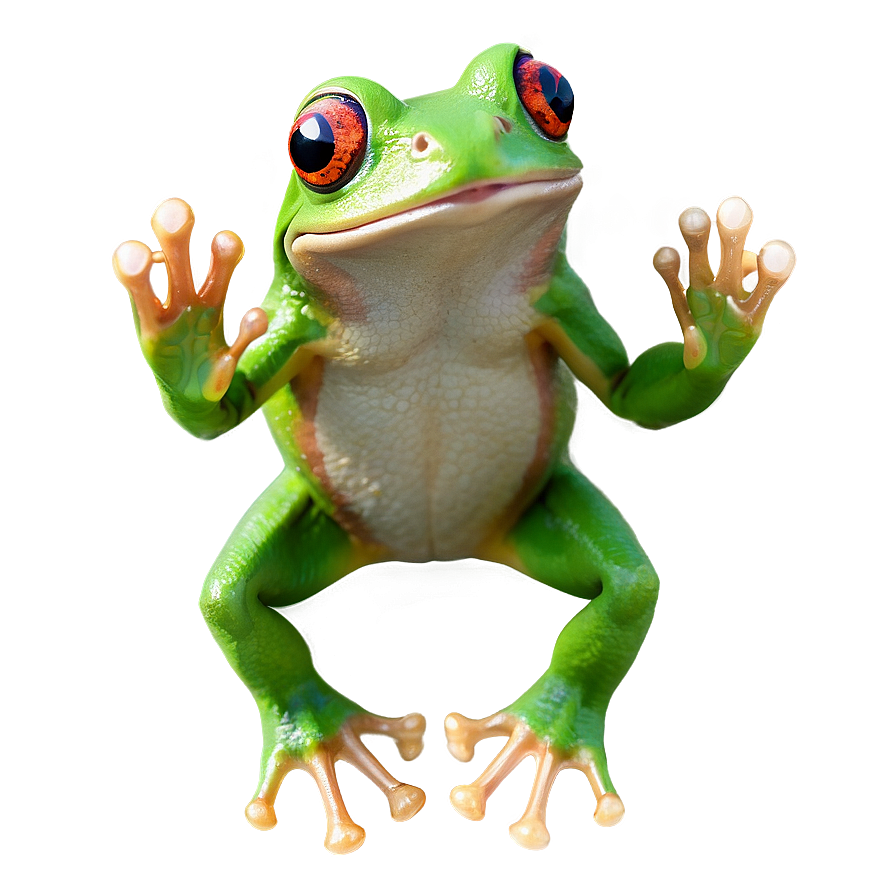 Happy Tree Frog Png 21