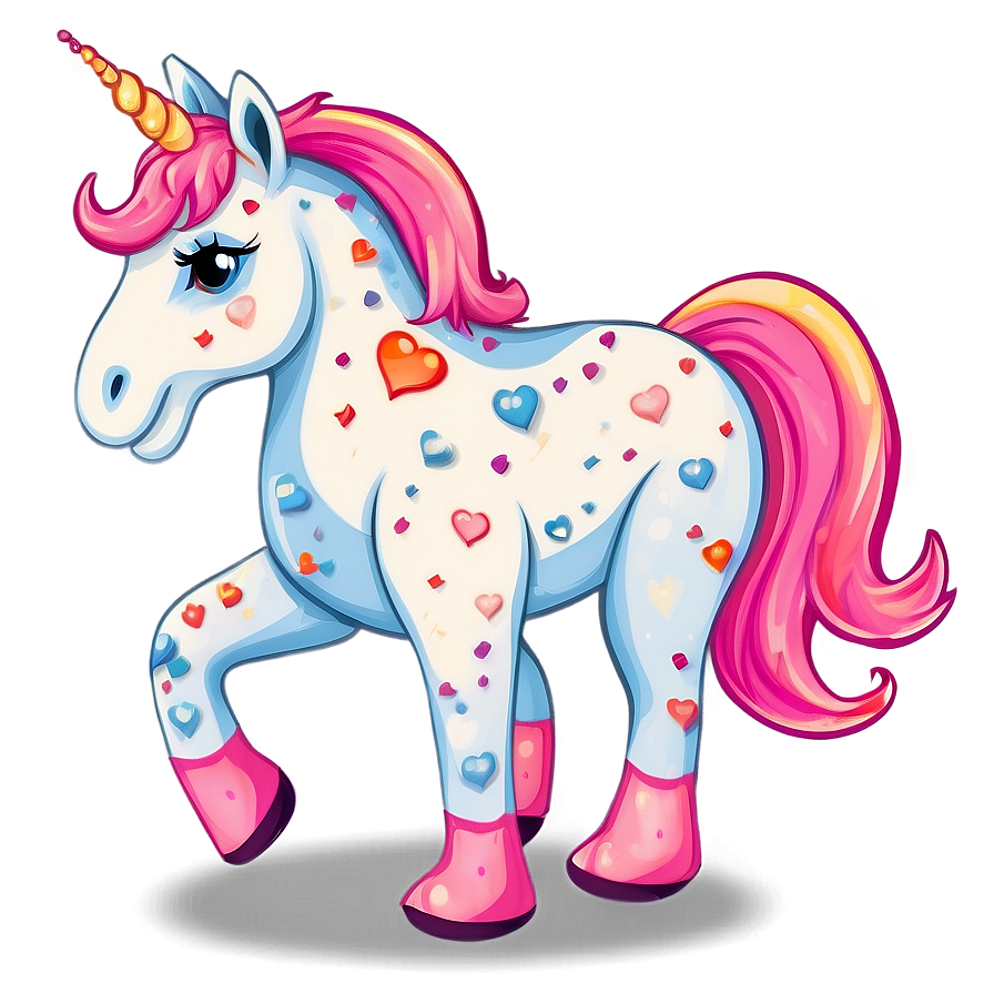 Happy Unicorn Clipart Png 06262024