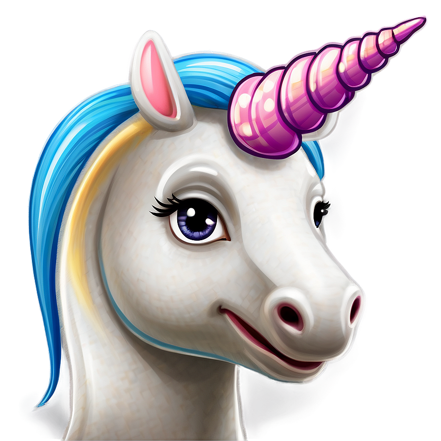 Happy Unicorn Clipart Png Kmq