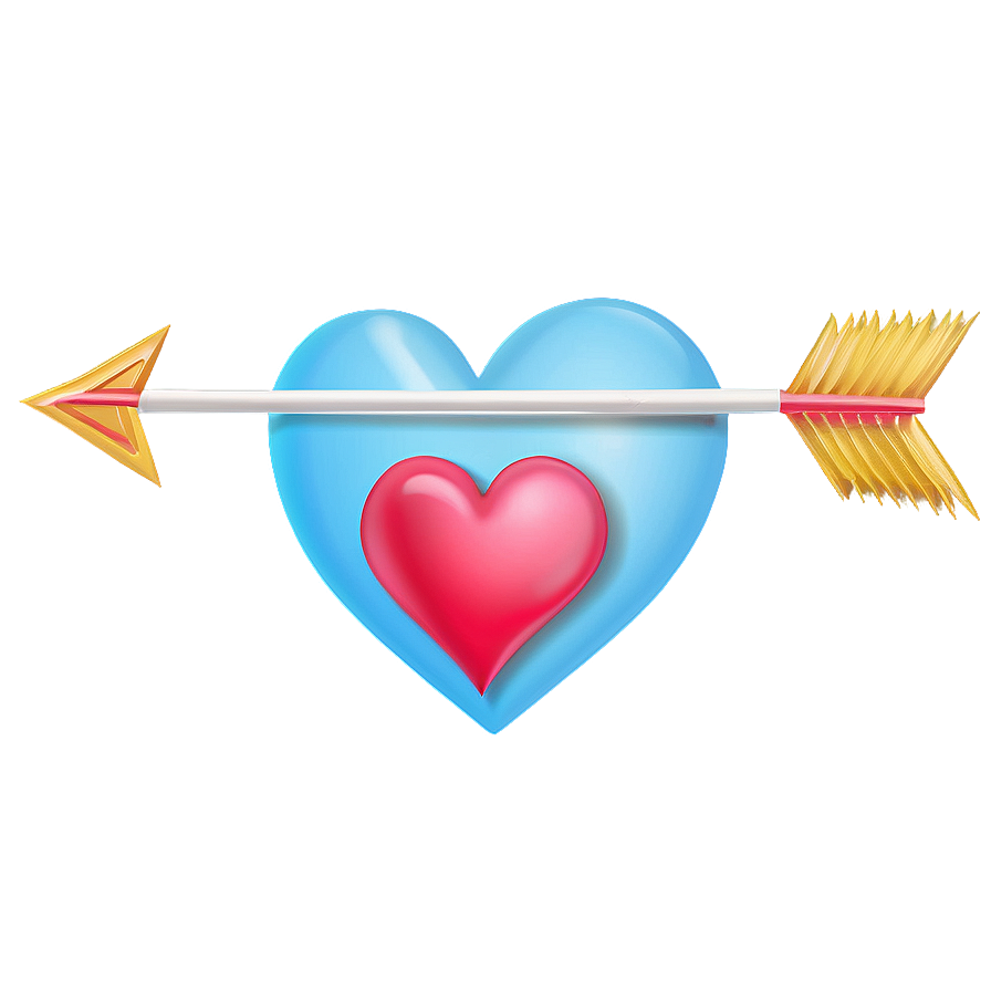 Happy Valentines Day Arrow Png Tfj38