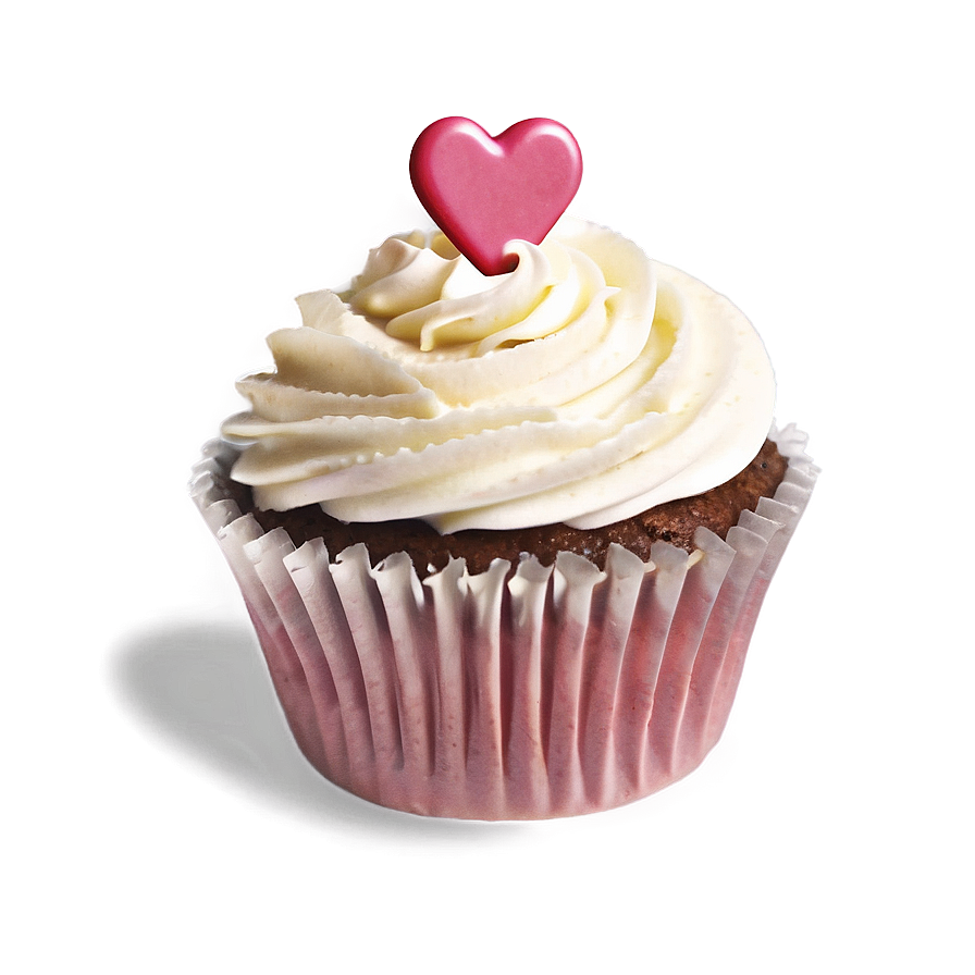 Happy Valentines Day Cupcake Png 05232024