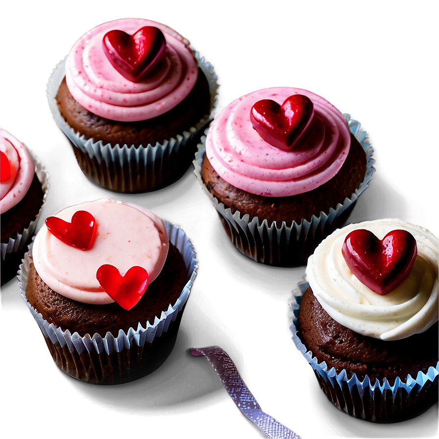 Happy Valentines Day Cupcake Png 43