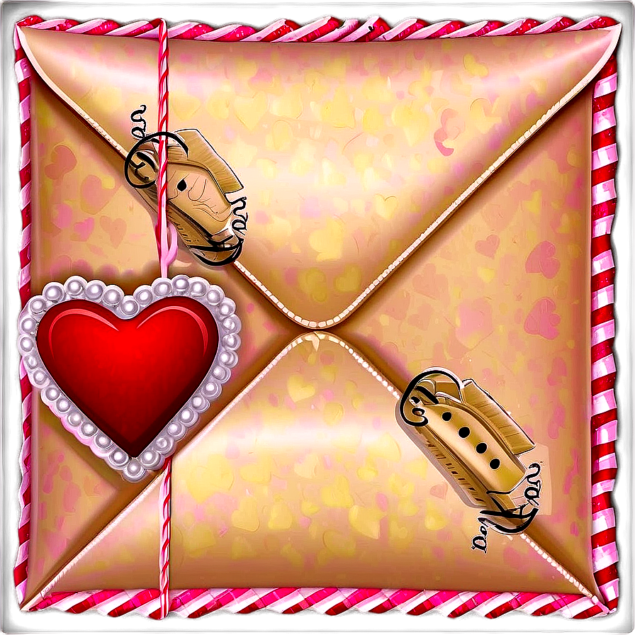 Happy Valentines Day Envelope Png Urf