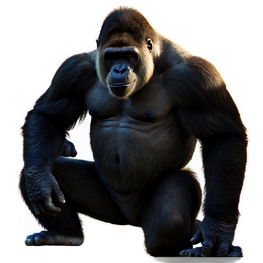 Harambe Silhouette Png 26