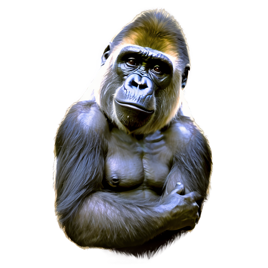 Harambe The Gorilla Portrait Png Tqn