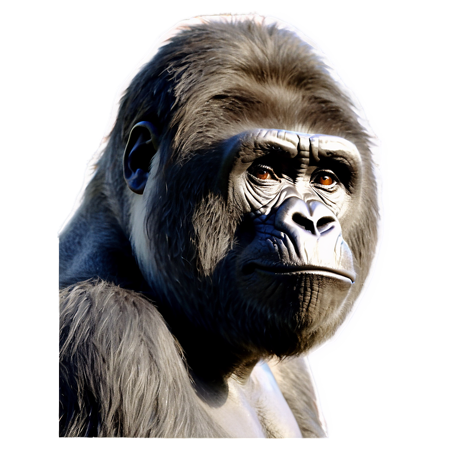 Harambe The Gorilla Portrait Png Uvf