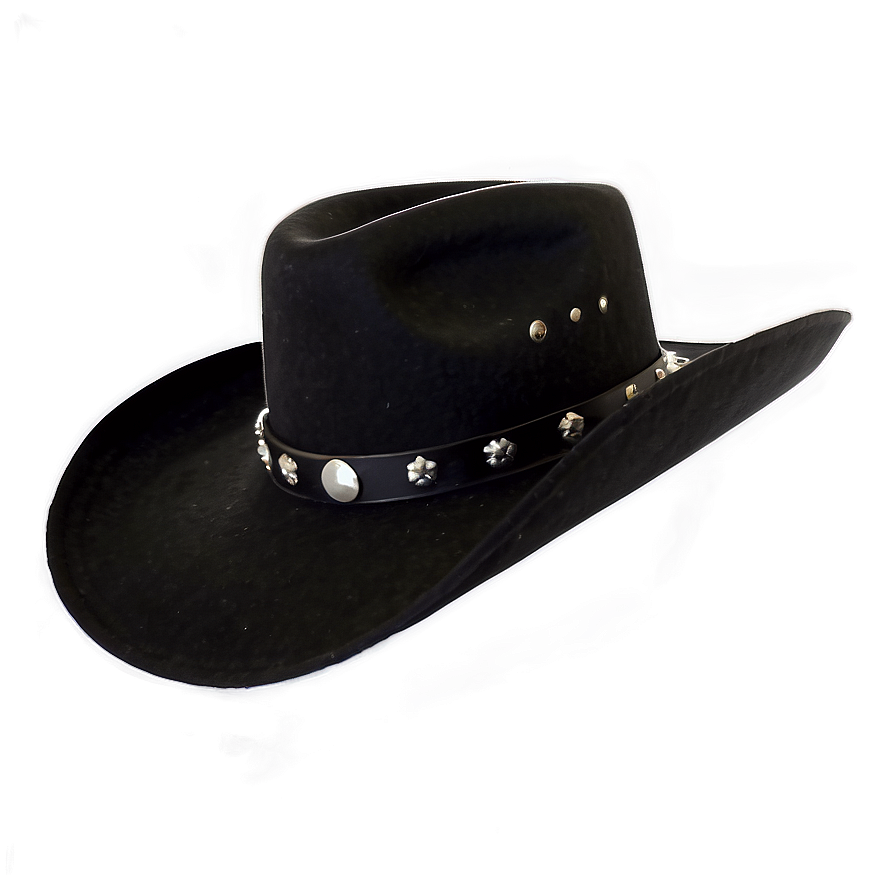 Hard Black Cowboy Hat Png Kdn