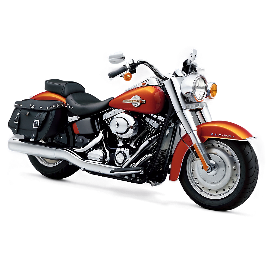 Harley-davidson Fat Boy Icon Png Ssv21