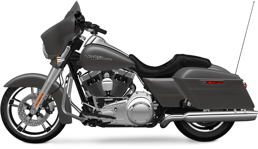 Harley Davidson Motorcycle Profile View