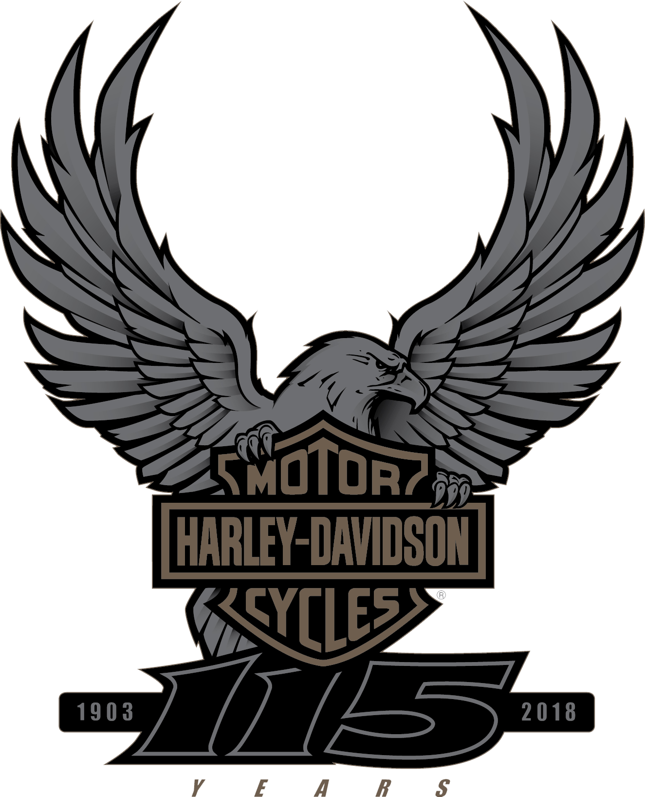 Harley Davidson115th Anniversary Logo