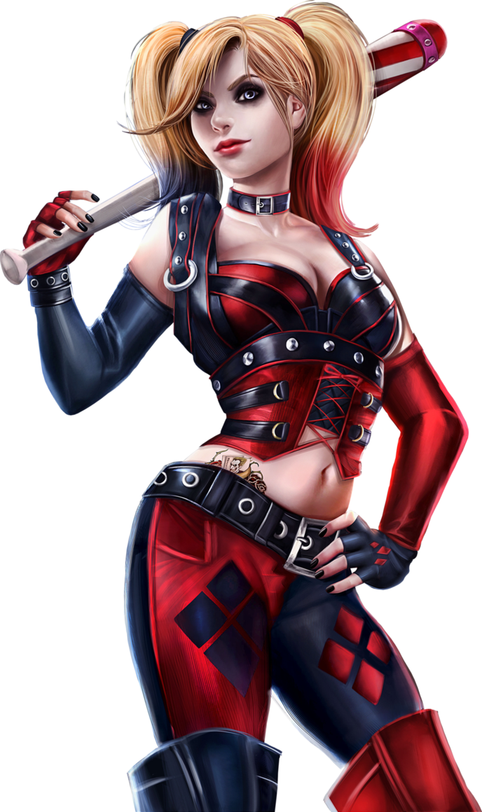 Harley Quinn Animated Character Pose