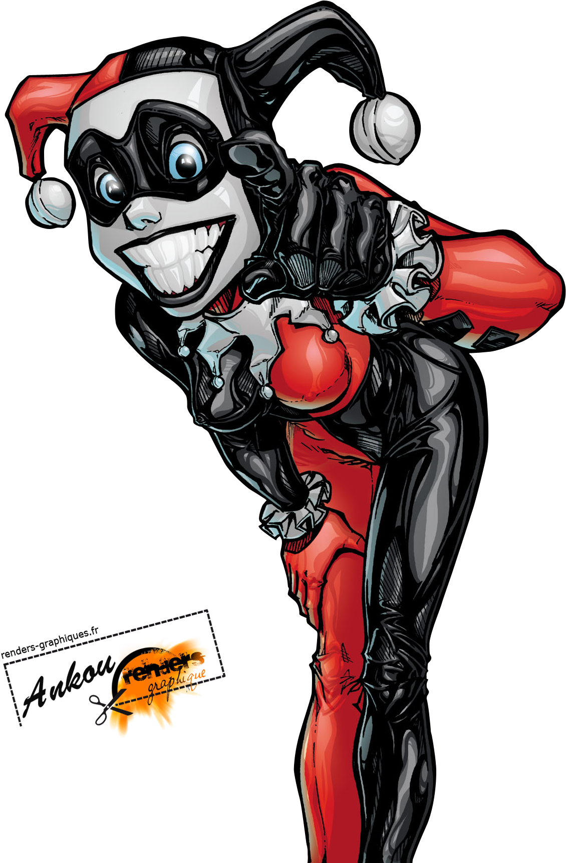 Harley Quinn Classic Costume Artwork